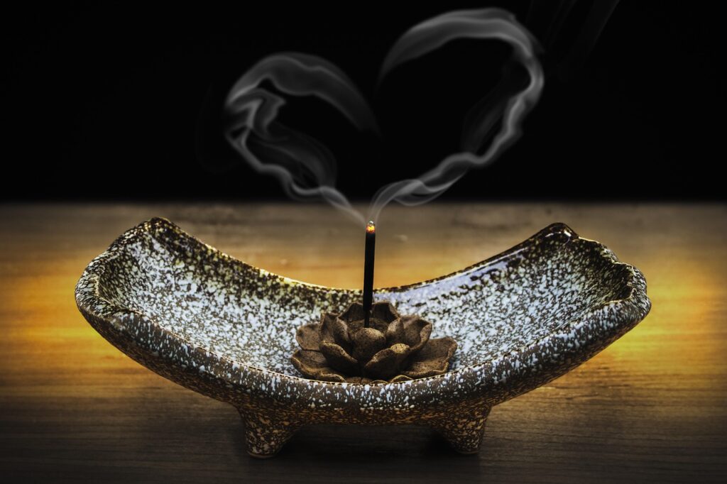 incense, smoke, love, loving-kindness, metta, heart, smoky, love-shape, valentine, romance, incense stand, lotus, decoration, incense, incense, incense, incense, incense, lotus