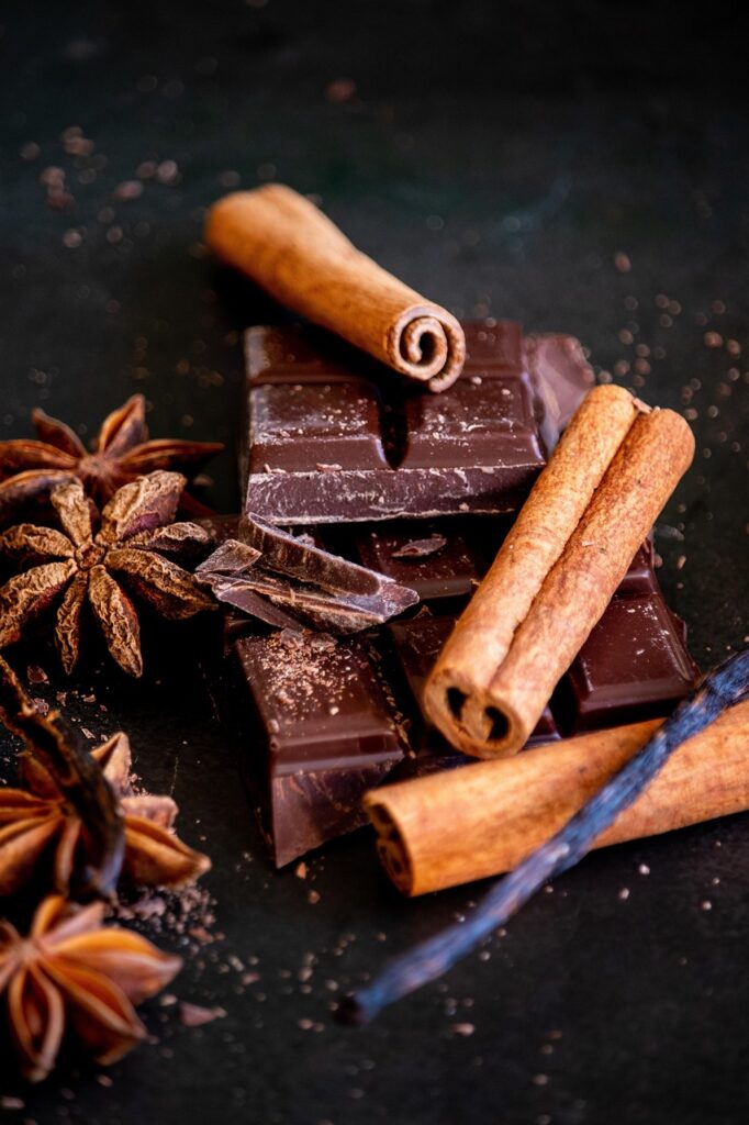 cinnamon sticks, chocolate, star anise, chocolate bars, spices, ingredients, cacao, cocoa, food, food photography, composition, chocolate, chocolate, chocolate, chocolate, chocolate, cacao