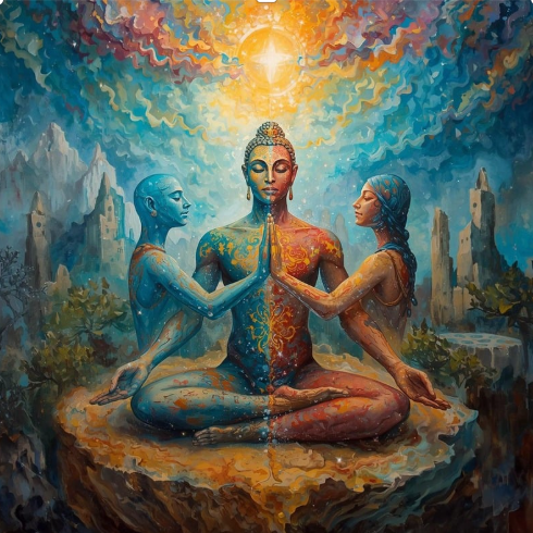 Practica Meditativă — Coniunctio — Meditație pentru Uniunea Interioară — Revista TotUna Ediția 17 — MELL — Mai 2026 — totuna.live