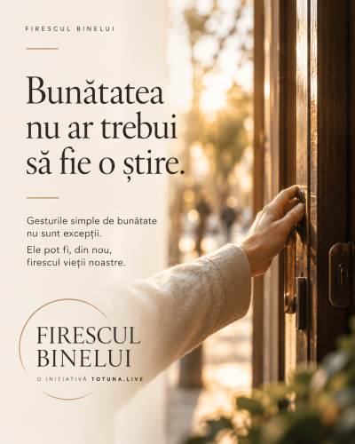 Bunătatea deschide uși