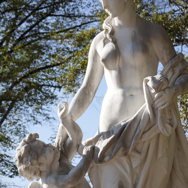 venus, sculpture, marble, goddess, love, statue, mythology, woman, stone, art, ancient, park, figure, amor, angel, symbolism